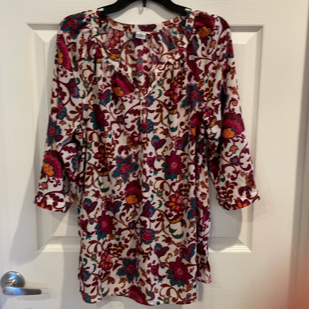 Liz Claiborne 3/4 sleeve blouse